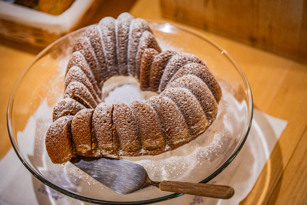 Kuchen in Herzform